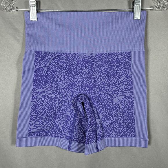 Lululemon Pants - Lululemon Sculpt Short 7” Womens 4 Iris Flower Purple Jacquard Seamless Workout